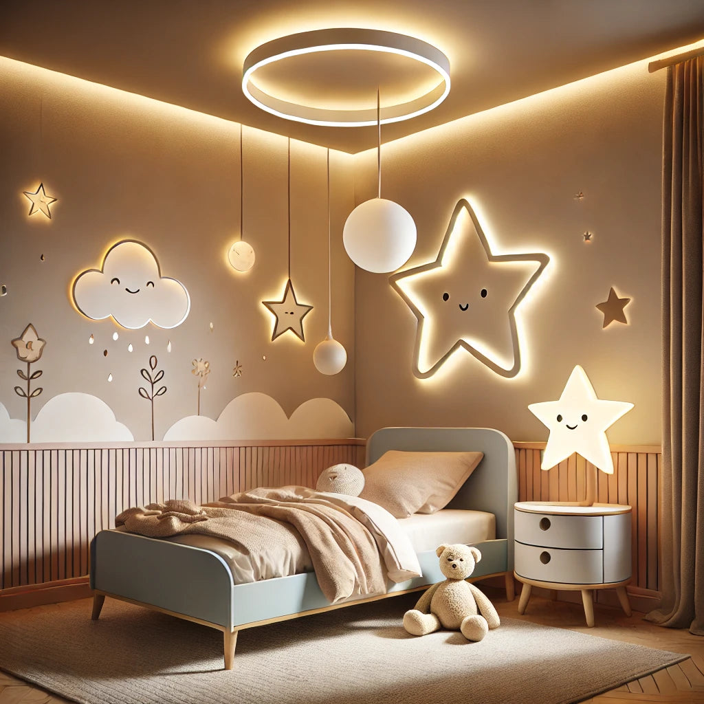 Kids Room Lighting - Night Lights, Lamps, and Ceiling Fixtures