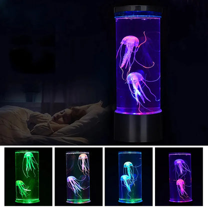 Color Changing Jellyfish Lamp | USB/Battery Powered Night Light for Kids