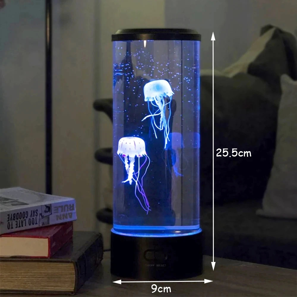 Color Changing Jellyfish Lamp | USB/Battery Powered Night Light for Kids