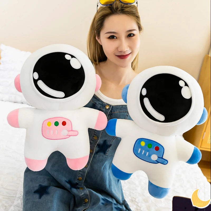 Spaceman Plush Doll | Soft Astronaut Stuffed Toy & Pillow for Kids