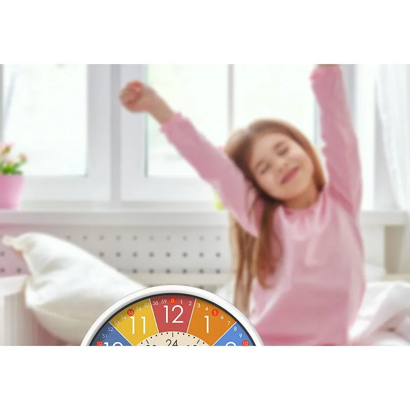 Children’s Puzzle Alarm Clock Vibrant and Educational for Kids Room